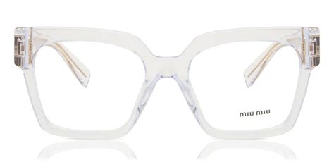 miu clear glasses